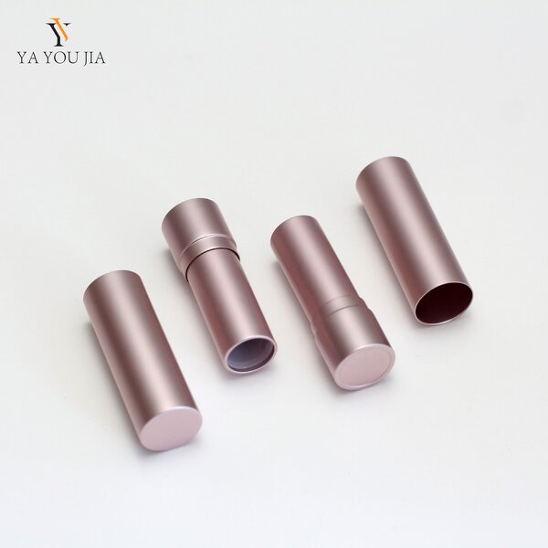 Lip Balm Packaging Manufacturer - New Stock Wholesale 3.5G Round Aluminum Empty Tubes with Screw Cap
