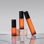Airless Pump Bottles Manufacturer - Matte Orange 15ml 30ml 50ml Cosmetic Packaging Lotion Serum Spray Screen Skin Care