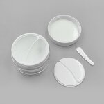 Cosmetic Jars Manufacturer - High Quality 15g 20g 30g 50g Double Wall Acrylic with White PP Lids for Skincare Cream