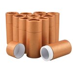 Paper Tube Manufacturer - Custom Strong Kraft Cardboard Child-Resistant Cylinder Cosmetics Lipstick Perfume Vanishing