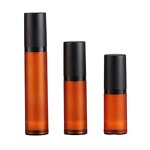 Airless Pump Bottles Manufacturer - Matte Orange 15ml 30ml 50ml Cosmetic Packaging Lotion Serum Spray Screen Skin Care