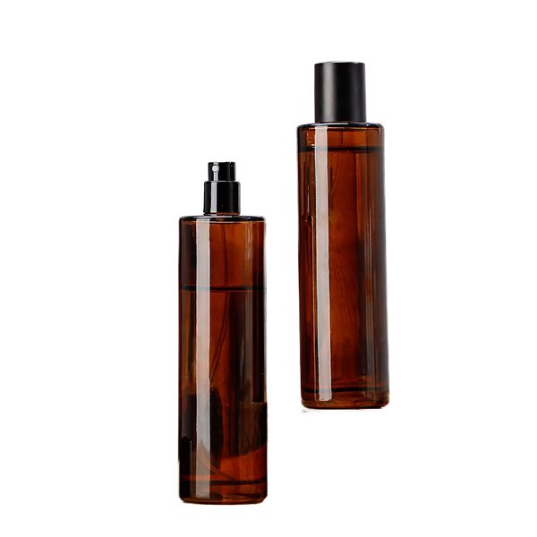 Glass Perfume Bottle Manufacturer - In Stock 30ml 50ml 100ml Thick Clear Amber Brown Screen Printing Black Spray Cosmetic