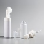 Foaming Bottle Manufacturer - Facewash Cleanser PET Plastic 80ml/100ml/120ml/150ml/200ml/250ml Silicone Brush Pump