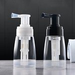 Pump Bottle Manufacturer - Wholesale Recyclable PET Cylinder Shape with Custom Logo for Cosmetics Face Mask & Eye Cream