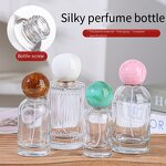 Perfume Bottles Manufacturer - Bulk 30ml 50ml 100ml Round Glass with for Ball Lid and Screw Cap Refillable and Sealing