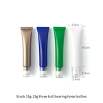 Eye Cream Tube Manufacturer - 15g 20g 30g Empty & Face Mask Roll Ball Cosmetic PE Material Soft Hose Containers Squeeze