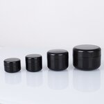 Body Jars Manufacturer - Cosmetic White PP Plastic Double Wall 10g-500g Screw Lid Custom Printing for Lotions