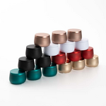 Candle Packaging Manufacturer - Wholesale 4oz 8oz Crafts Custom Logo Options Round Black Plated Metal Tinplate Jars with