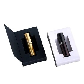 Perfume Bottle Manufacturer - 3ml 5ml 10ml Refillable Round Glass with Box for Small Sample Test Screen Printing