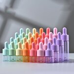 Glass Dropper Bottle Manufacturer - 5ml Round Crystal Nail Glass 5/10/15/20ml Cuticle Oil and Water Empty for Nail Removal