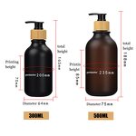 Hair Oil Bottle Manufacturer - Wholesale 10oz 16oz Lotion Shower Envases De Shampoo 500ml 300m Lscrub Container 500ml