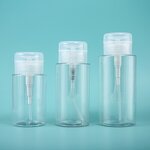 Plastic Bottle Manufacturer - In Stock Empty 100ml 150ml 200ml 300ml Skin Toner Empty Push Down Eye Makeup Nail Polish