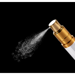 Dry Powder Spray Bottle Manufacturer - Gold and Silver 14ml-60ml for Face Mask and Loose Powder Recyclable PET Plastic