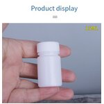Pill Bottles Manufacturer - 15ml 20ml 30ml 50ml 60ml 80ml 100ml 120ml 180ml HDPE White Round/Cylinder Pharmaceutical Capsule