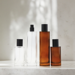 Glass Perfume Bottle Manufacturer - In Stock 30ml 50ml 100ml Thick Clear Amber Brown Screen Printing Black Spray Cosmetic