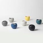 Candle Jar Manufacturer - Customizable 8 oz Pink Ceramic with Lid Unique Empty Cement Oval Jar for Packaging Gifts