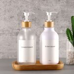 Hair Oil Bottle Manufacturer - Wholesale 10oz 16oz Lotion Shower Envases De Shampoo 500ml 300m Lscrub Container 500ml