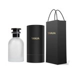 Perfume Bottles Manufacturer - Customizable 30ml 50ml 100ml High Glass Transparent Matte Black Finish Packaging Box for