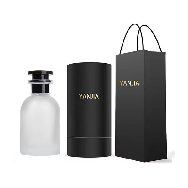 Perfume Bottles Manufacturer - Customizable 30ml 50ml 100ml High Glass Transparent Matte Black Finish Packaging Box for