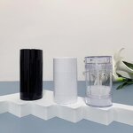 Plastic Container Manufacturer - 15ml 30ml 50ml 75ml ABS Twist-up Bottom Refillable Stick Deodorant Skin Care Including