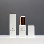 Lipstick Tube Manufacturer - New Stock 3.5g Hot Sale Luxury Square Magnetic Weighted ABS with Screw Cap White Color Lip