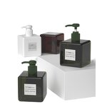 Plastic Bottle Manufacturer - Transparent 250ml Square PET for Skin Care & Shampoo Durable Pressing Sub-package for Face