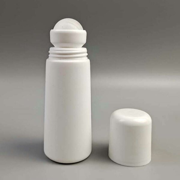 Roller Ball Bottles Manufacturer - Manufacturer Wholesale 50ml Round Plastic for Deodorant Antiperspirant PE Rolling Ball