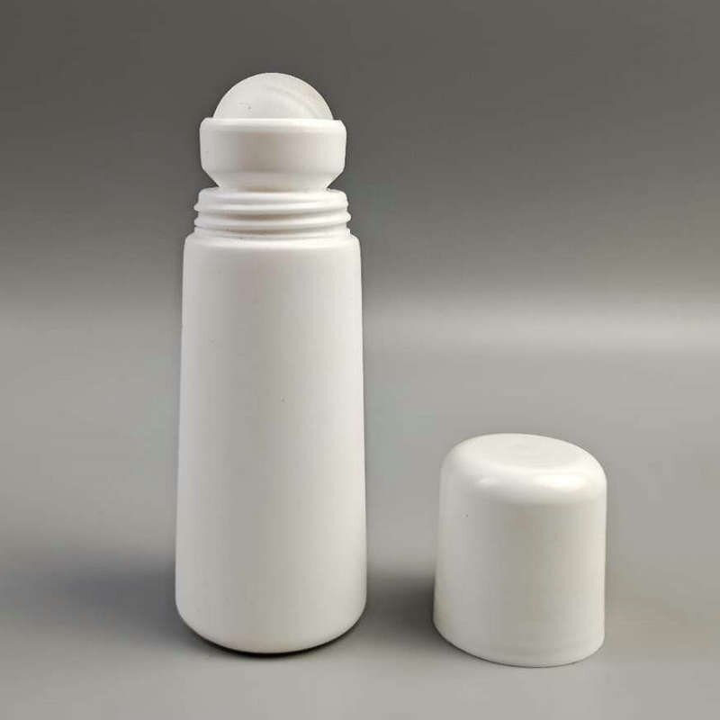Roller Ball Bottles Manufacturer - Manufacturer Wholesale 50ml Round Plastic for Deodorant Antiperspirant PE Rolling Ball