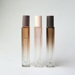 Perfume Bottle Manufacturer - 2025 New Mini Essential Oil Roller Bead Flat Square 8ml Thick Wall Screen Printed Reed