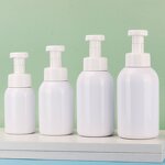 Foam Pump Bottle Manufacturer - in Stock 200ml 300ml 400ml 500ml White PET for Shampoo and Facial Cleanser 300ml 8oz