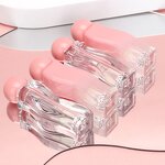 Lip Gloss Tubes Manufacturer - New Stock Luxury 2.5ml Wave Shape Empty Lip Balm Lip Oil Container for Skin Care Wholesale