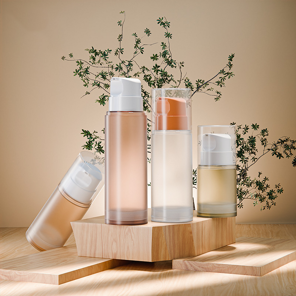 Serum Packaging Manufacturer - High Quality 100ml 150ml 200ml Spiral Transparent Frosted Plastic PP Airless Skin Care