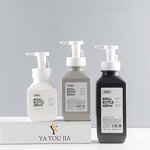 Soap Dispenser Manufacturer - 80ml 500ml 1000ml 400ml 600ml Facial Cleanser Plastic Pump Bottles HDPE Square Foam Pump