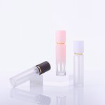 Lip Gloss Tubes Manufacturer - 8ml Round Gradient with Box Packaging Gift Wholesale Empty Plastic Screw Cap Custom Label