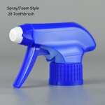 Trigger Sprayer Manufacturer - Factory Direct Price 24 28mm All Plastic Foam 28/410 Head Plastic Spray Bottle Nozzles