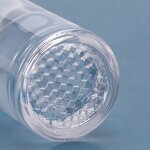 Cream Dispenser Bottle Manufacturer - Luxury 120ml Clear Electroplated Gold Cover Wholesale Cosmetic Toner Glass Skin Care