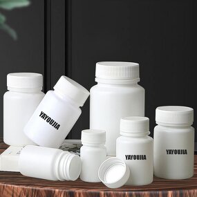 Pill Bottles Manufacturer - 15ml 20ml 30ml 50ml 60ml 80ml 100ml 120ml 180ml HDPE White Round/Cylinder Pharmaceutical Capsule