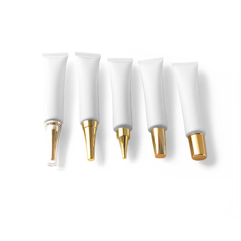 Eye Ointment Tube Manufacturer - White 30ml Squeeze Soft Cosmetic Plastic with Aluminum PBL 30g Tall Thin for Sunscreen and