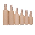 Wheat Straw Plastic Bottles Manufacturer - Biodegradable 20ml 30ml 50ml with Soft Tube Cosmetics and Lotion Hotel Amenities