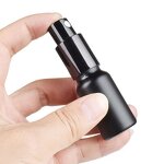 Glass Mist Sprayer Bottles Manufacturer - Matte Black 100ml/50ml/30ml/5ml/20ml for Cosmetics Hair Care Face Cream-Custom