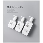 Plastic Bottle Manufacturer - New Square Shape HDPE 280ml 400ml 500ml 600ml Empty Body Cream Washing 200ml 1000ml Lotion