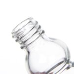 Glass Perfume Bottle Manufacturer - Portable 3ml Travel Essential Oil Drop Transparent Gourd Shape Dropper for Skin Care