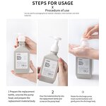 Plastic Bottle Manufacturer - New Square Shape HDPE 280ml 400ml 500ml 600ml Empty Body Cream Washing 200ml 1000ml Lotion