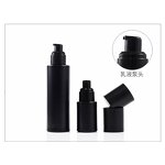 Cosmetic Face Cream Jars Manufacturer - Wholesale 10g 50g Matte Black 30ml 100ml Black Pump Spray Bottles Frosted Glass