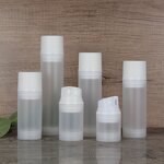 Airless Pump Bottle Manufacturer - Matte for Skin Care PP Made Stock Sizes 30ml 50ml 80ml 100ml 120ml Thick Cream for