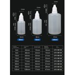 Eye Drop Bottle Manufacturer - HDPE Mini Wholesale 5ml 10ml 15ml 20ml 30ml Plastic Squeeze Nozzle Tip Easy Open for