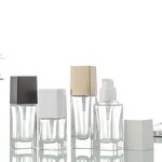 Glass Bottles Manufacturer - Well-Premium Liquid Foundation Essential Oils Eye Drops 15ml 40ml Screw Cap Press Pumps