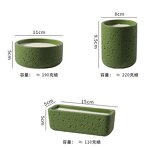 Aromatherapy Product Manufacturer - Hot-Selling High-End Solid Stone Pattern Cement Cup for Candle for Packaging or Gift