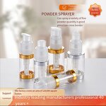 Face Powder Bottle Manufacturer - In Stock 60ml 80ml 120ml Cosmetic Aerosol Spray-Type Dry Powder for Loose Powder Face