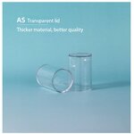 Vacuum Bottle Manufacturer - Factory Direct Sales Transparent Matte 15ml 20ml 30ml 50ml Sizes Reusable for Shampoo Cosmetic